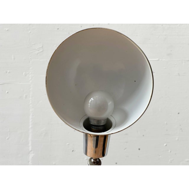 Space Age Chrome Clamp Lamp with Gooseneck, 1970s For Sale - Image 10 of 16