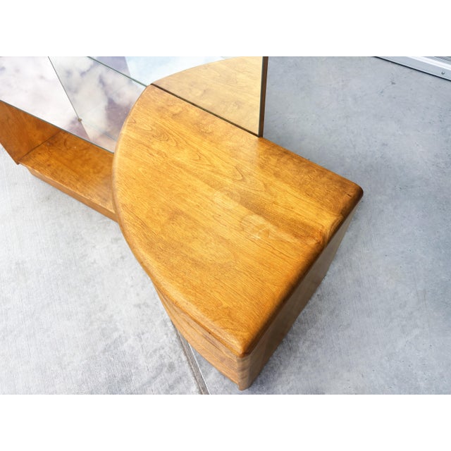 1960s Mid-Century Maple Vanity by Heywood-Wakefield For Sale - Image 10 of 13
