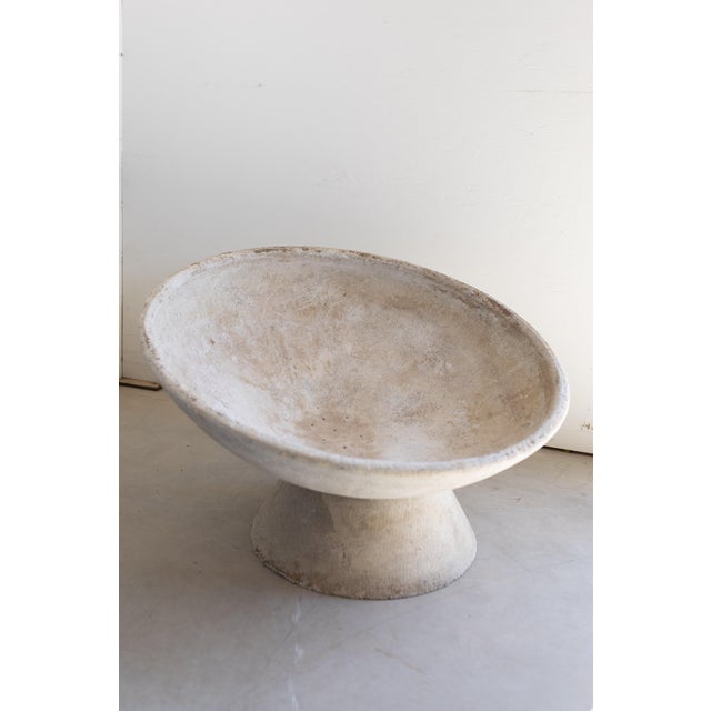 Cream Pair of Mid 20th Century Saucer Planters From France For Sale - Image 8 of 16