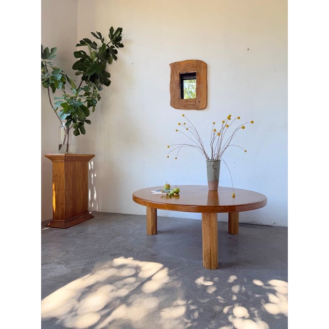 Brutalist Organic Wooden Mirror, 1960s For Sale - Image 10 of 18