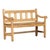 19th Century English Pine Bench, 1890s For Sale - Image 12 of 12