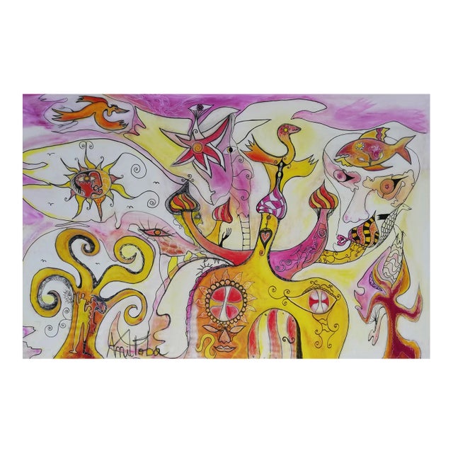 Manitoba, Chateau d'âmes, 2020, Mixed Media For Sale