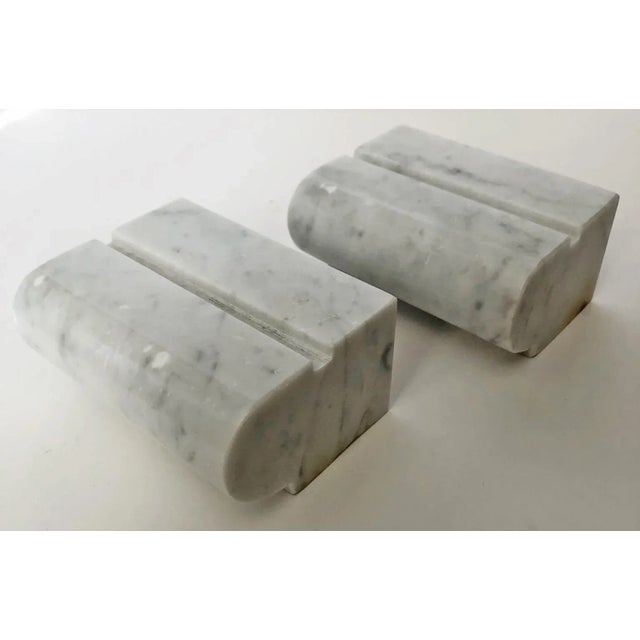 Metal Contemporary French Marble Photo Frame For Sale - Image 7 of 8