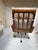 Arne Wahl Iversen Vintage Upholstered and Teak Swivel Armchair Attributed to Arnie Wahl Iversen for Komfort For Sale - Image 4 of 7
