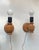 Vintage Nordic Wall Sconces in Oregon Pine, 1980s, Set of 2 For Sale - Image 3 of 8