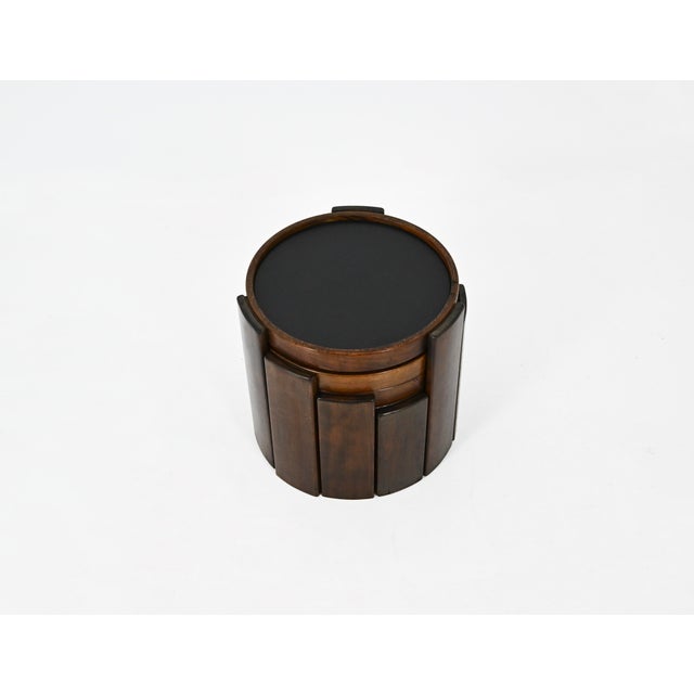 Cassina Model 780 Nesting Tables by Gianfranco Frattini for Cassina, 1960s, Set of 4 For Sale - Image 4 of 13