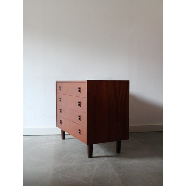 Vintage Danish Chest of Drawers in Teak, 1960s For Sale - Image 4 of 8