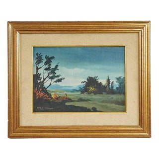 Michele Cisternino, Beauty of Nature, 1950s, Oil on Canvas For Sale