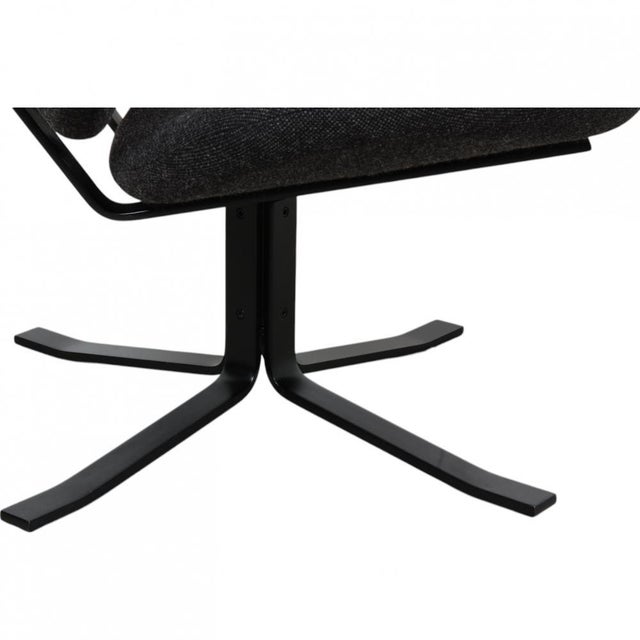 Corna Chair in Gray Hallingdal Fabric by Erik Jørgensen For Sale - Image 9 of 18