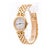 Modern 1990s Van Cleef & Arpels La Collection 18k Gold Diamond Bezel Ladies Watch For Sale - Image 3 of 10