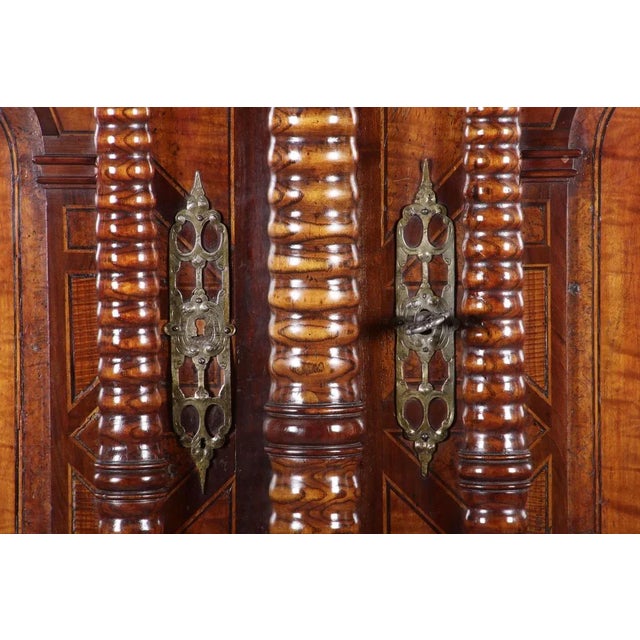 Wood Renaissance or Early Baroque Facade Cabinet, 17th Century For Sale - Image 7 of 18