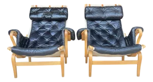 Set of Pernilla Lounge Chairs by Bruno Mathsson for Dux, 1970s