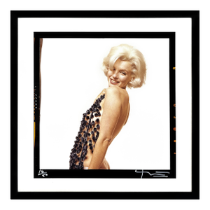 Bert Stern, the Last Sitting: Marilyn Monroe With Chenille Scarf (Hand Signed C Print), 2000