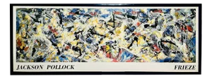 After Jackson Pollock, Frieze, 1989, Print