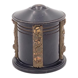 Round Box, Austria Circa 1880 For Sale