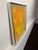 Boho Chic Molly Schiff Bright Acrylic on Canvas 1970s Oil Painting Square For Sale - Image 3 of 4