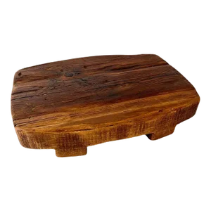 Solid Wood Charcuterie Board on Legs Made in Hungary