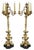 Restauration Gilded Bronze Candelabras, Early 19th Century, Set of 2 For Sale