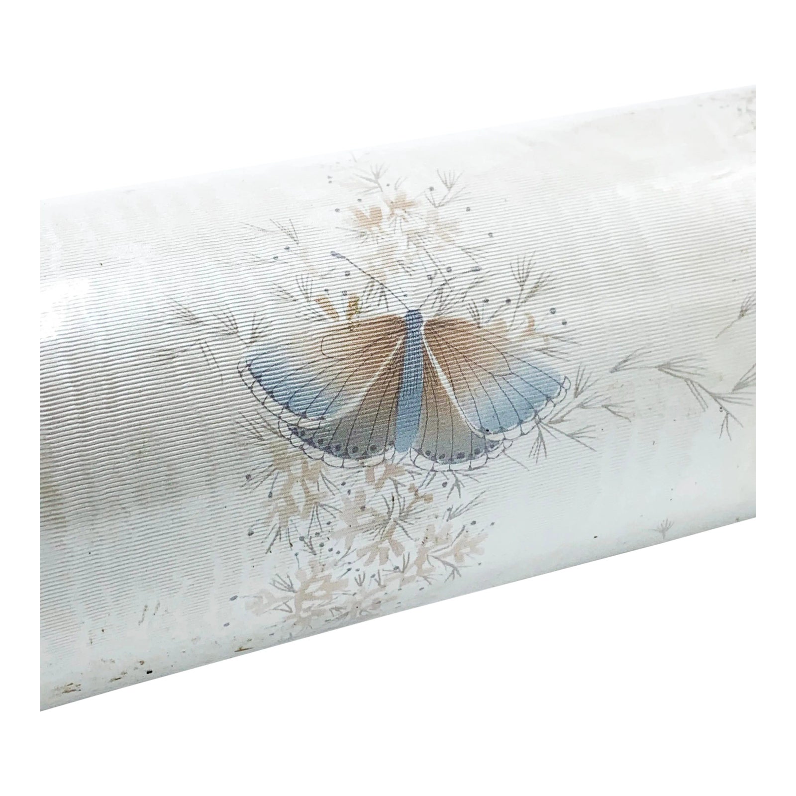 Vintage Collins & Aikman Wallcoverings Butterfly and Floral Wall Paper ...