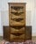 English Corner Cabinet in Oak and Mahogany For Sale - Image 9 of 18
