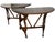 Italian Demi Lune Console Tables in Walnut, Set of 2 For Sale - Image 4 of 18