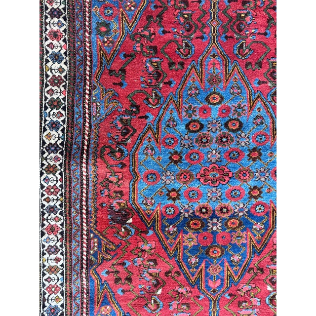 Antique Hamadan Rug, 1920s For Sale - Image 13 of 18