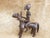 Vintage African Dogon Bronze Horseman 6.75" H For Sale In New York - Image 6 of 10