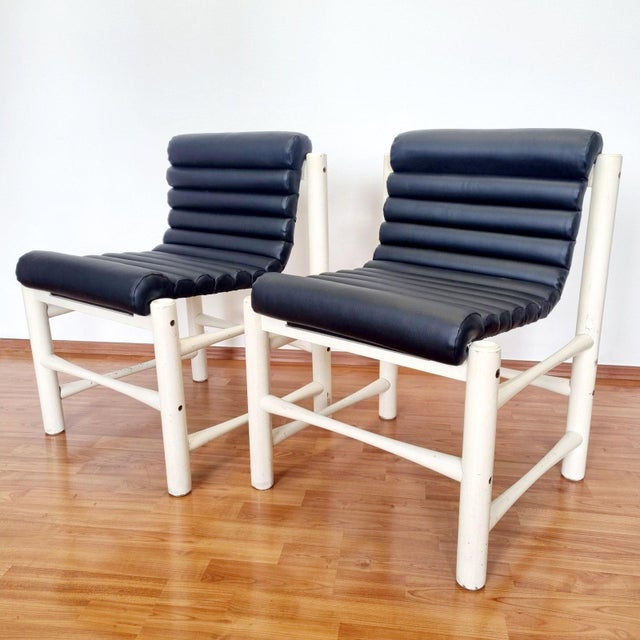 Italian Modern Chairs, Italy, 1970s, Set of 2 For Sale - Image 10 of 14