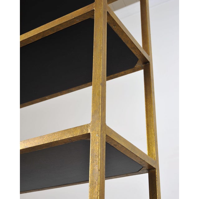 Pair of Oly Studio Gilt Iron 'Stella' Étagères Bookcase Shelves For Sale - Image 13 of 18