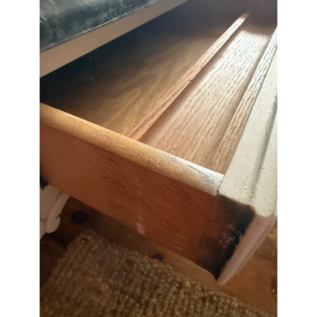 A very lovely French Louis xv style table. Perfect as a console or Hall table or could be used as a desk. Appear to be...