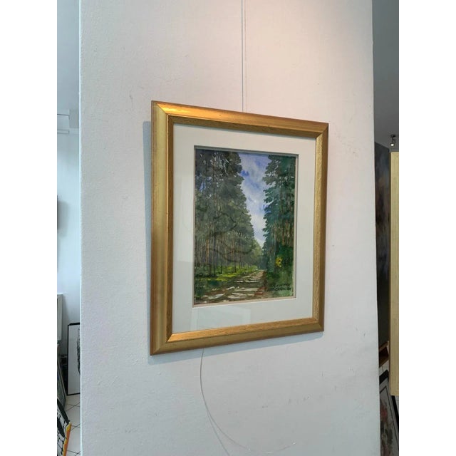 2000 - 2009 Ludomir Slupeczanski, Woods in Lucien, 2004 For Sale - Image 5 of 6