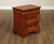 Lexington Furniture Lexington 'Chez Michelle' Pair Of Cherry Louis Philippe Style Three-Drawer Nightstands For Sale - Image 4 of 18