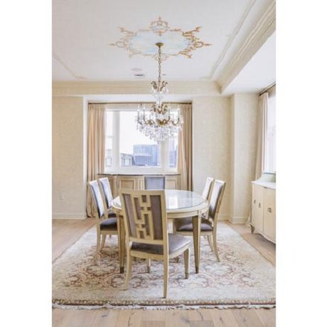 20th Century Italian Style Cream Dining Table Chairish