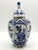 Antique Delft Lidded Jar With Foo Dog & Bird For Sale - Image 6 of 10