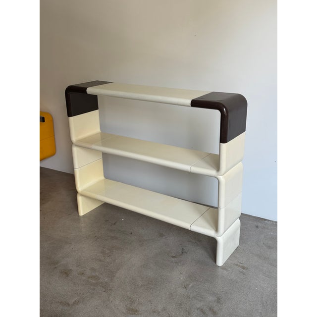 Directional Umbo Modular Bookshelf by Kay Leroy Ruggles, 1970s, Attributed For Sale - Image 4 of 5