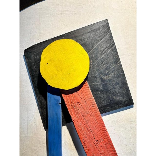 Vittorio Osvaldo Tommasini Farfa, Futurist Door 1929, Wood For Sale - Image 4 of 12