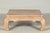 Vintage Square Coffee Table with Chow Legs in Light Wood For Sale In New York - Image 6 of 12