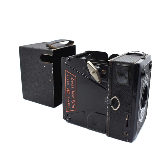 1930's Art Deco Rare Zeiss Ikon Baldur Box Camera - Germany For Sale - Image 9 of 10