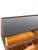 Vintage Two-Tone Wood Sideboard with Black Glass Top, 1960s For Sale - Image 16 of 18