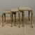 Set of Three Mid-Century French Louis XV Style Brass and Onyx Nesting Tables For Sale - Image 9 of 18
