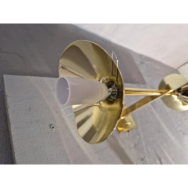 Glass Cup Sconces from Alberello, Set of 2 For Sale - Image 6 of 14