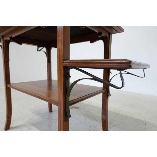 Art Nouveau Victor Horta Side Table, 1900s For Sale - Image 3 of 10