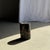 Small Side Table in Black Petrified Wood with Beige Striations, 1980s For Sale - Image 6 of 18