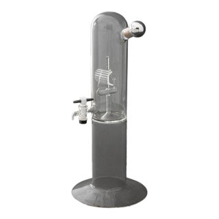 Late 20th Century Alexander Society Glass Decanter and Dispenser For Sale