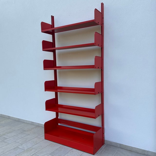 Vintage Bookcase by Lips Vago, 1968 For Sale - Image 4 of 12