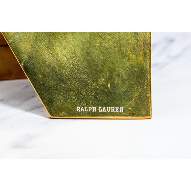 Gold Vintage Ralph Lauren Home Jacqueline 8x10 Photo Picture Frame Home Decor For Sale - Image 8 of 17