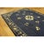 Antique Chinese Peking Rug Hand Knotted Wool Oriental Blue Floral Deco 1920s For Sale In New York - Image 6 of 10