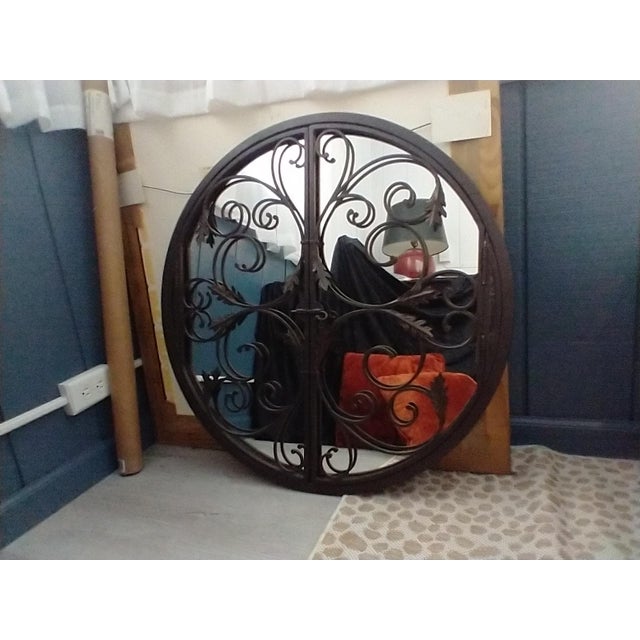 2000s Bombay Company Round VintageStyle Mirror Chairish