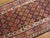 1890s Brown Geometric Tribal Antique W. Persian Kurdish Rug 3'8" X 8'8" Handknotted Woo Carpet For Sale - Image 4 of 5