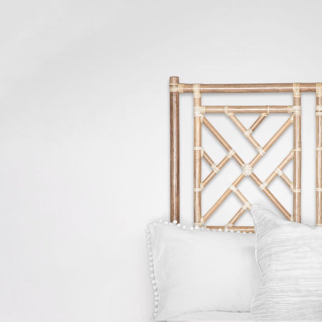 The timeless elegance of our Chippendale headboard will elevate any room with its sophisticated charm. Expertly crafted...